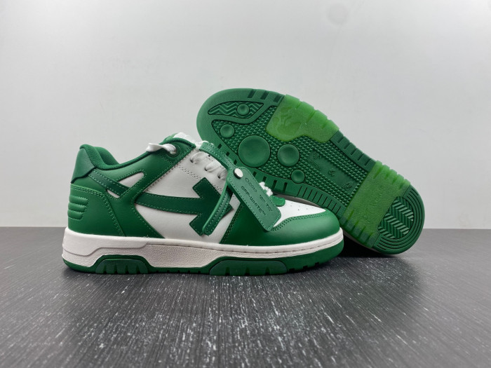 ofw out of office low-top leather sneakers 2210080003