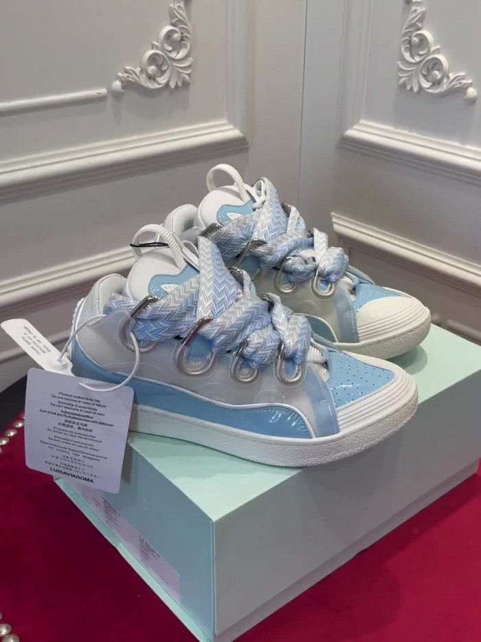 lanvin curb sneaker