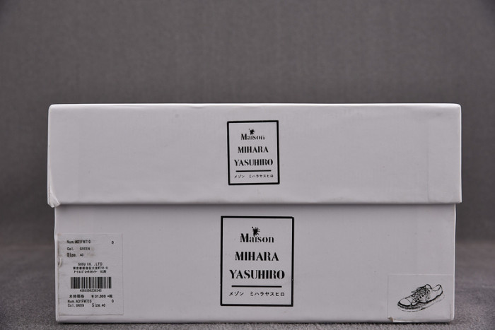 maison mihara yasuhiro sneaker