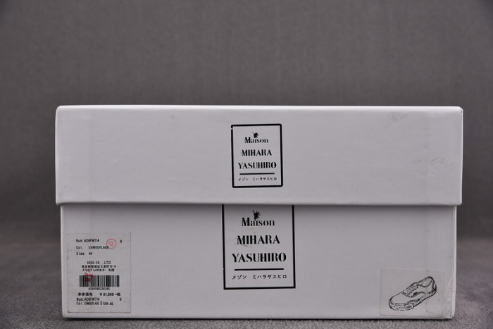 maison mihara yasuhiro sneaker