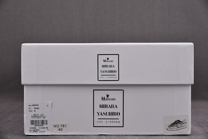 maison mihara yasuhiro sneaker