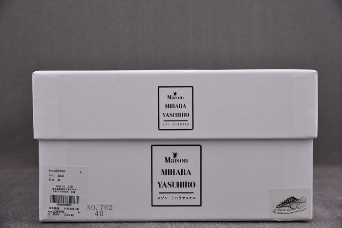 maison mihara yasuhiro sneaker