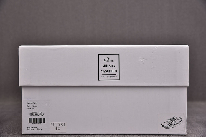 maison mihara yasuhiro sneaker