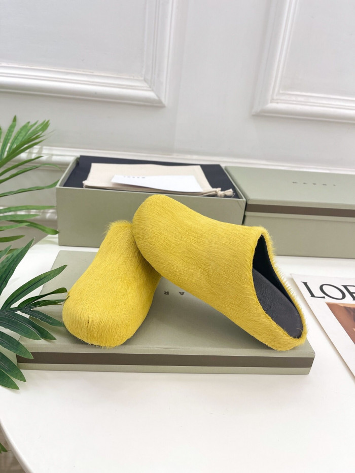 marni fussbett sabot loafers