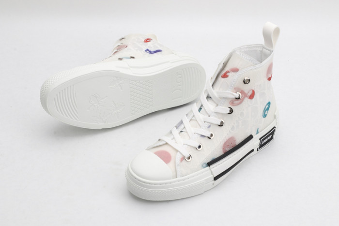 dr b23 high-top sneakers