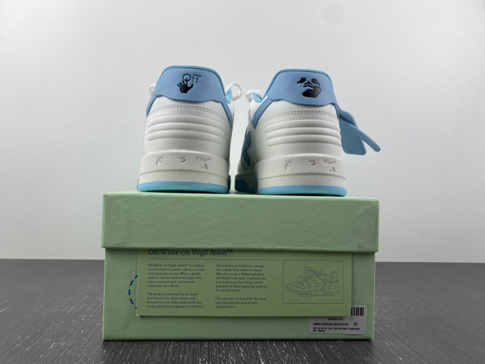 ofw out of office low-top leather sneakers 23053003