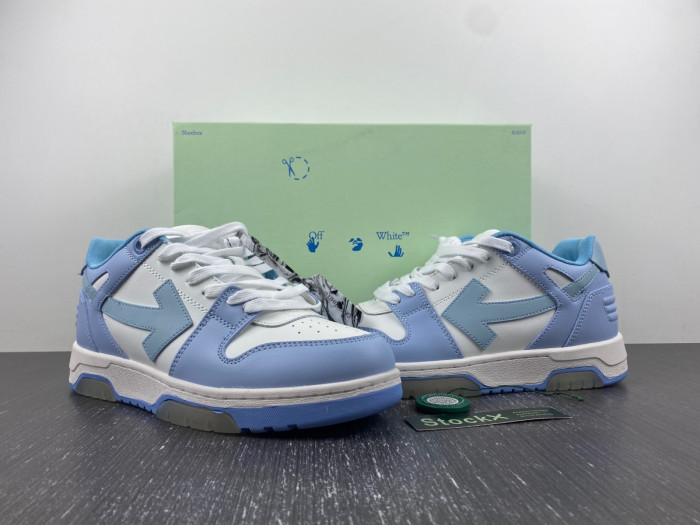 ofw out of office low-top leather sneakers 23053002