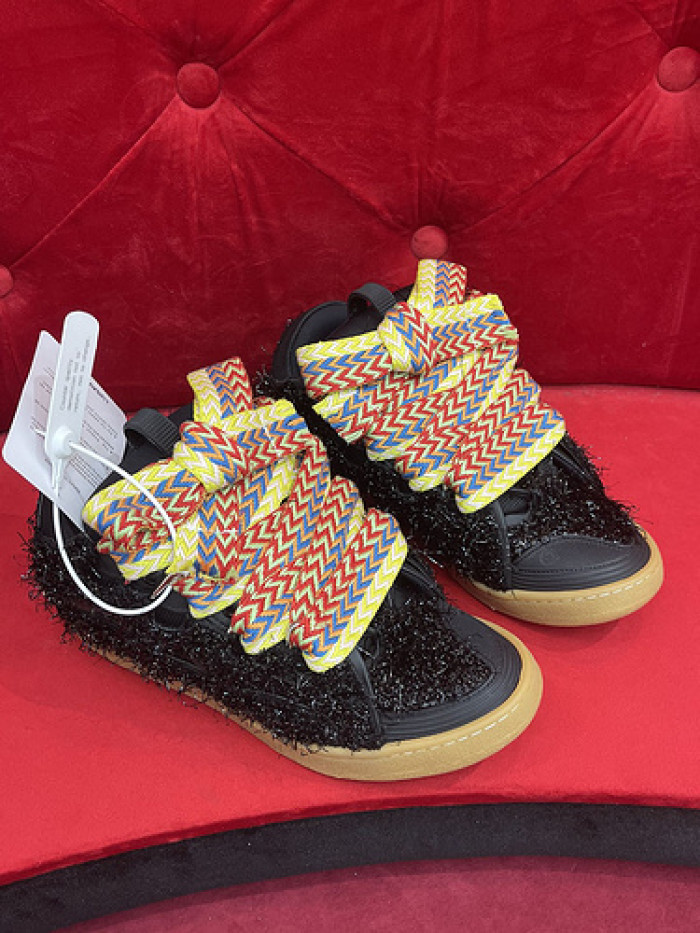 lanvin curb sneaker