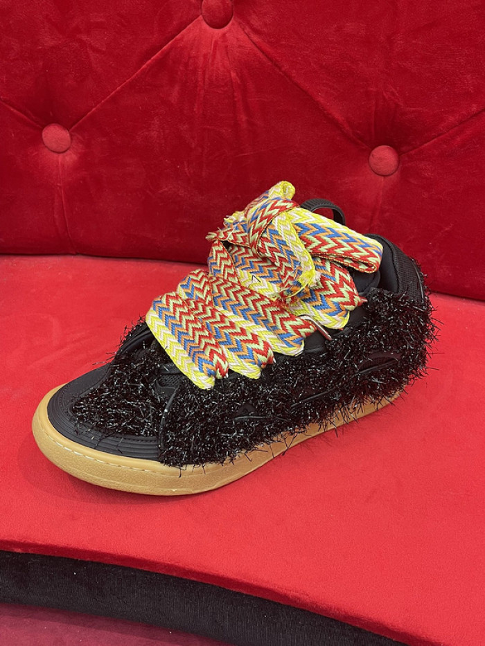 lanvin curb sneaker
