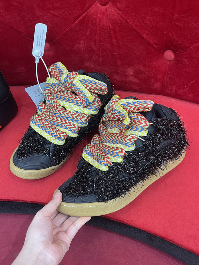 lanvin curb sneaker