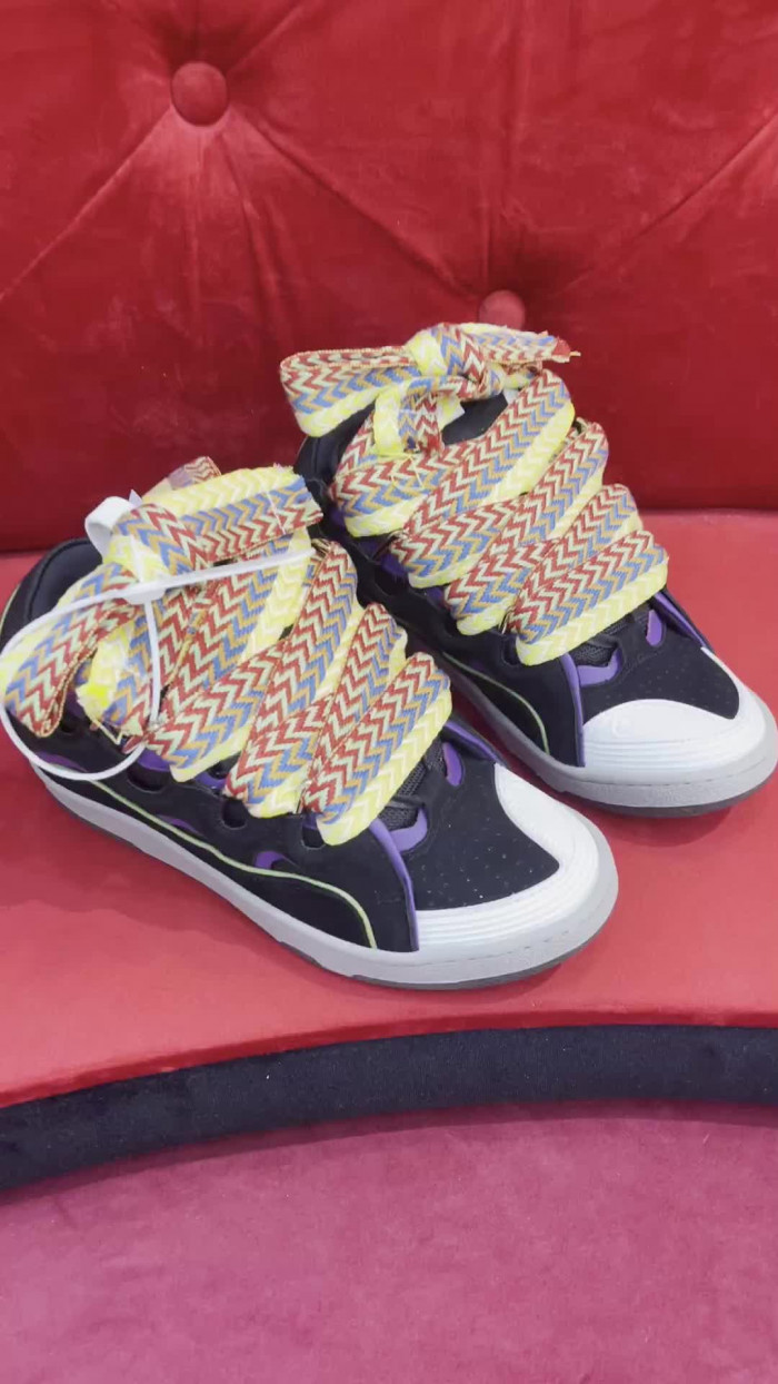 lanvin curb sneaker