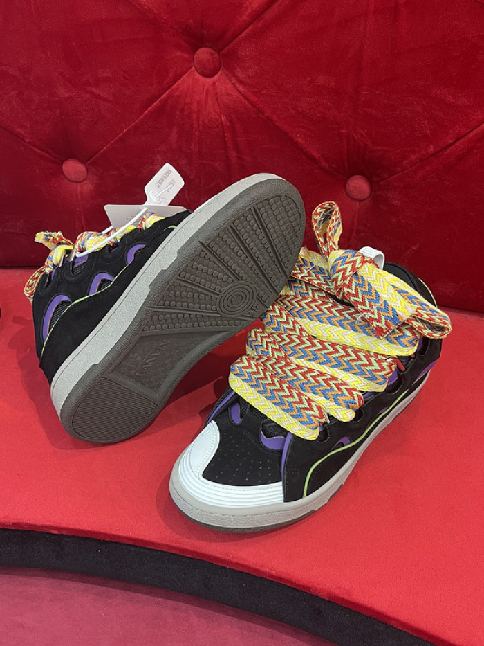 lanvin curb sneaker