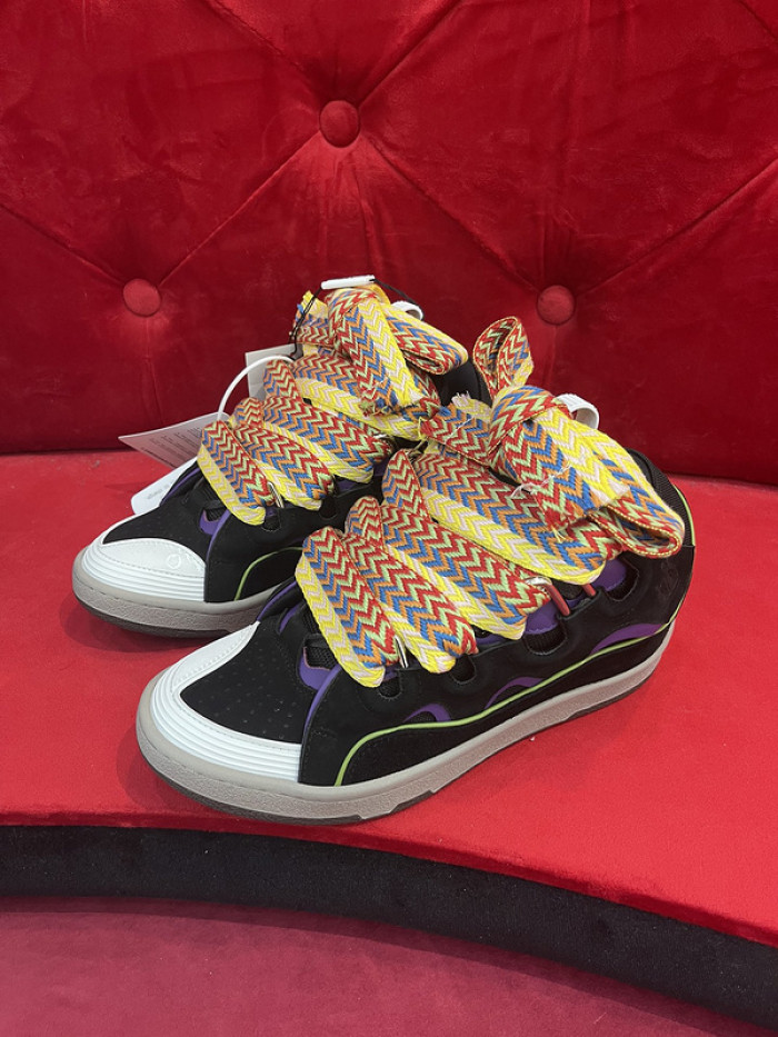 lanvin curb sneaker