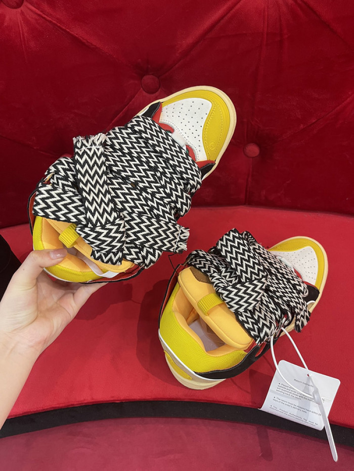 lanvin curb sneaker