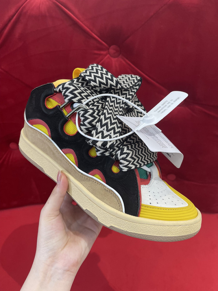 lanvin curb sneaker