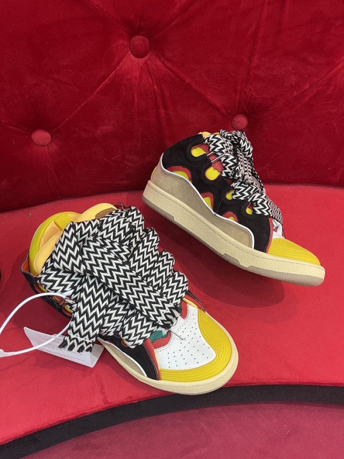 lanvin curb sneaker