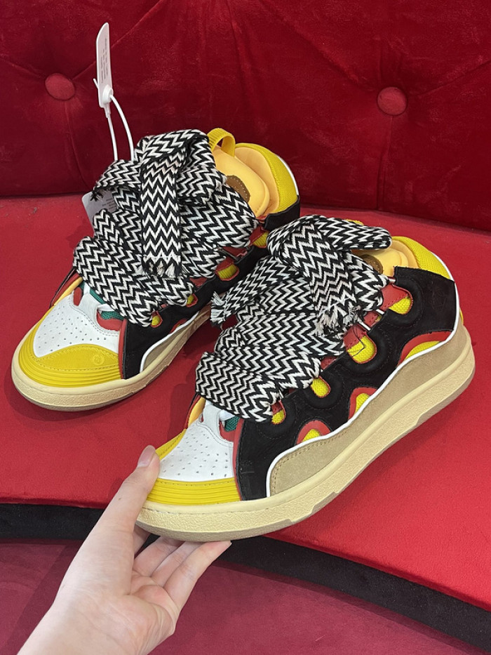 lanvin curb sneaker