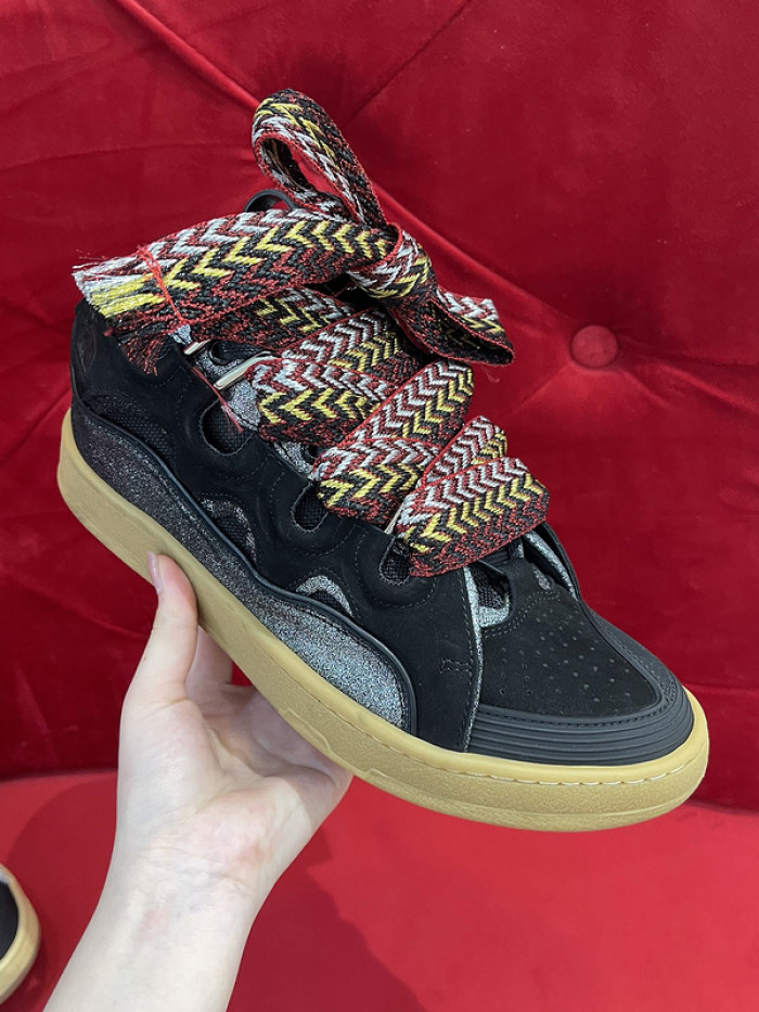lanvin curb sneaker