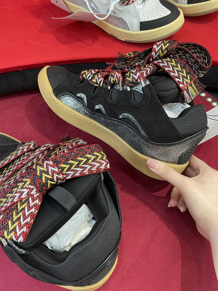 lanvin curb sneaker