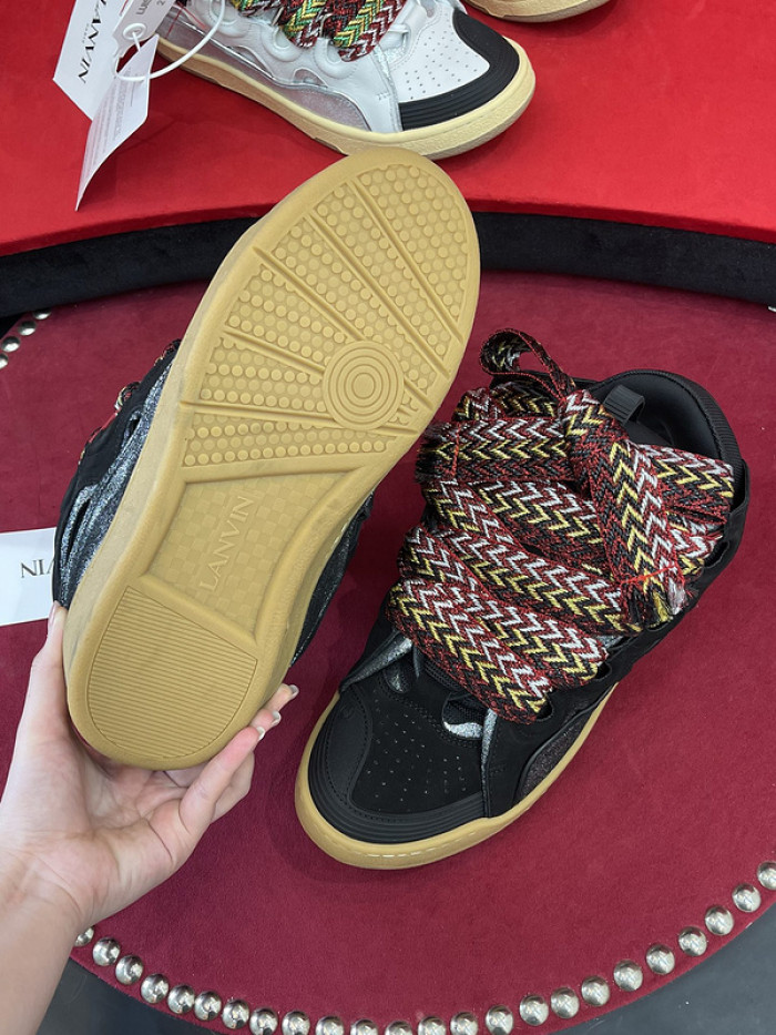 lanvin curb sneaker