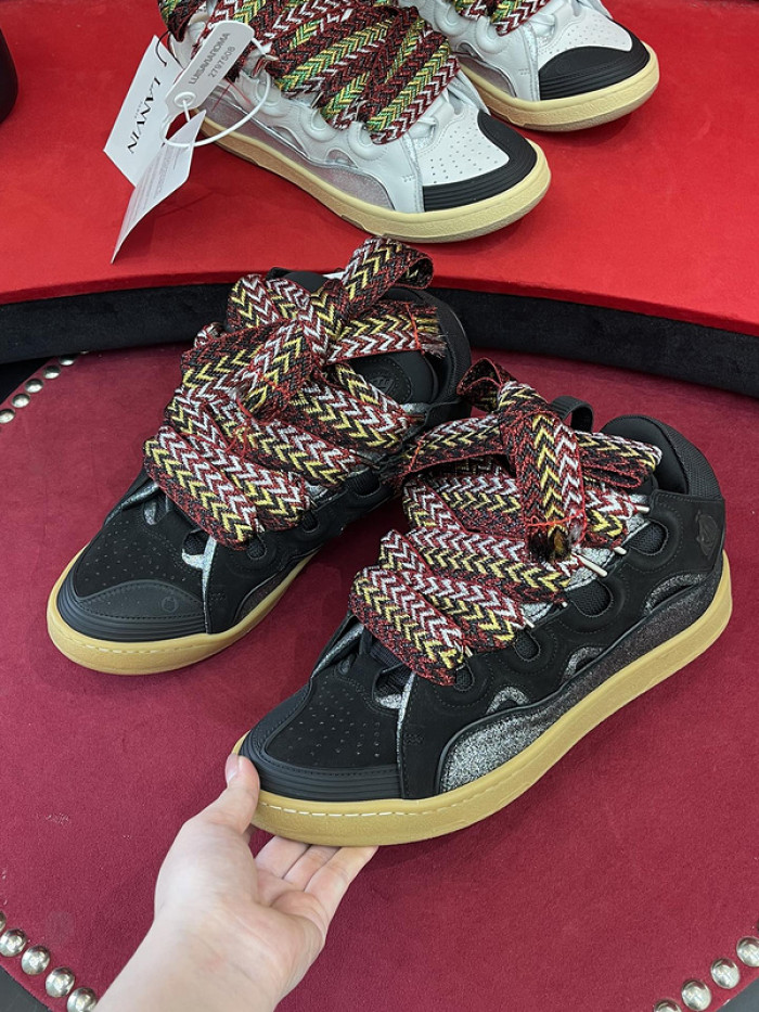 lanvin curb sneaker
