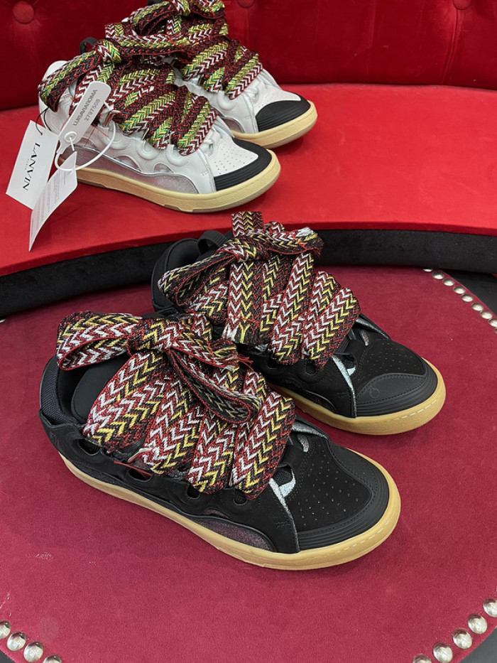 lanvin curb sneaker