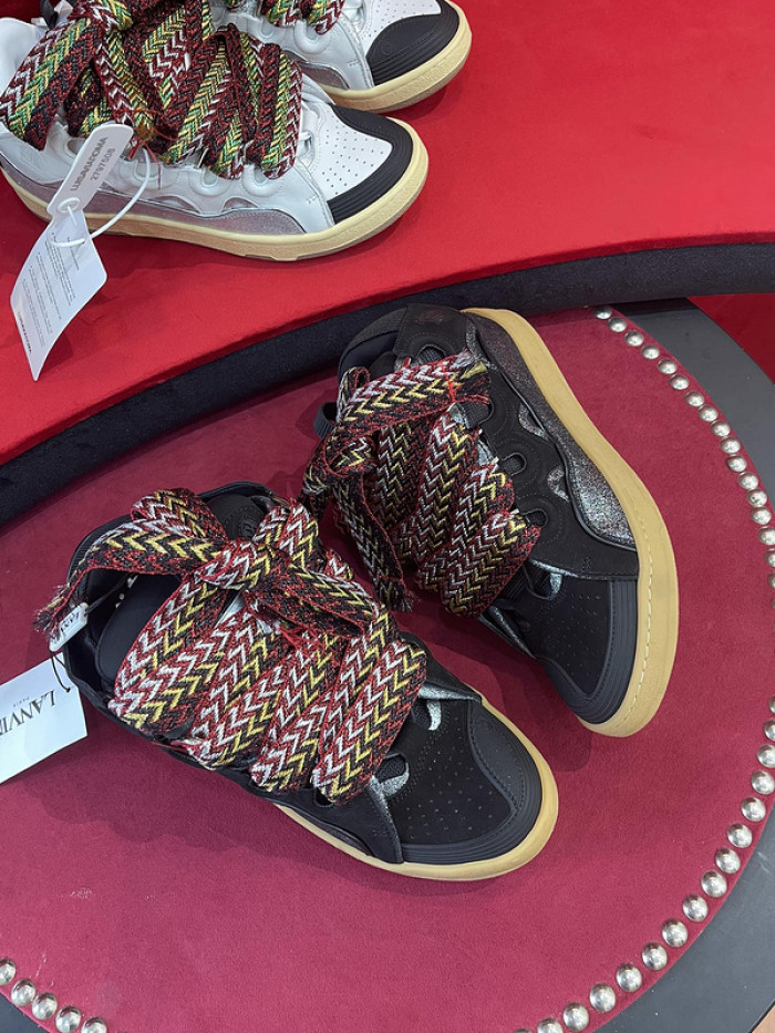 lanvin curb sneaker