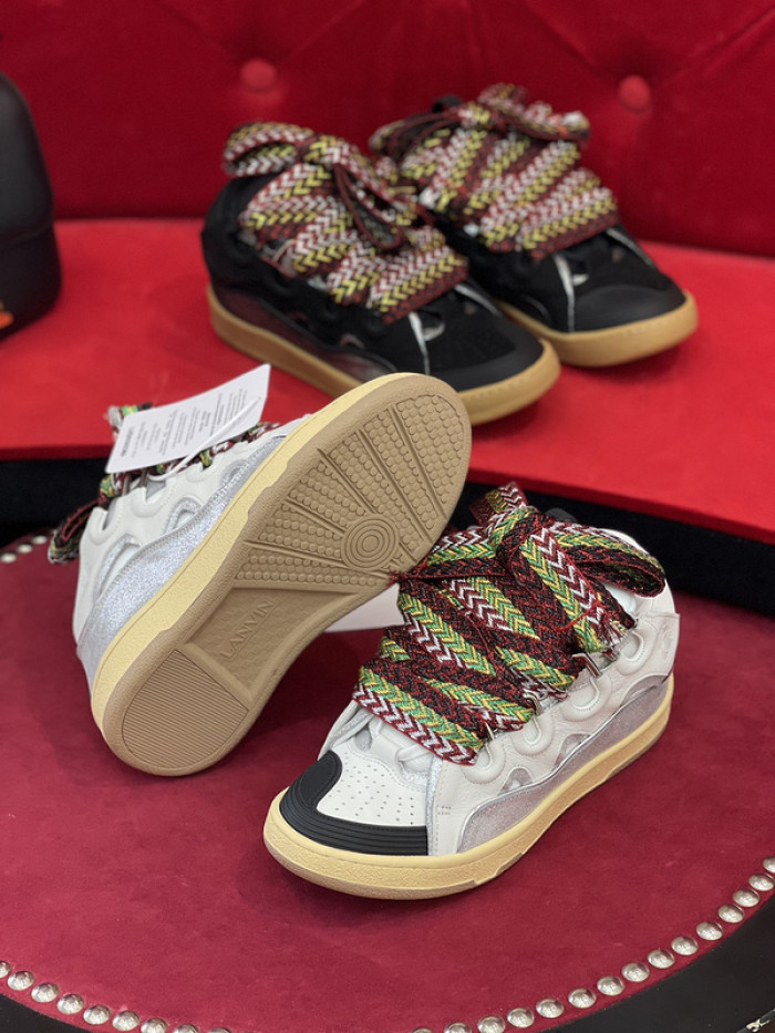 lanvin curb sneaker
