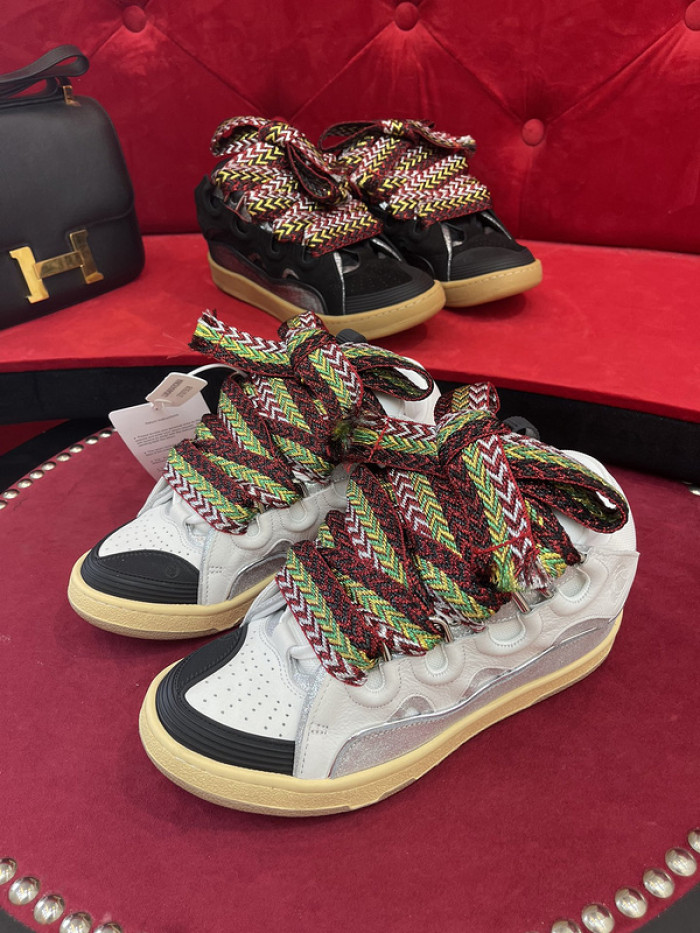 lanvin curb sneaker