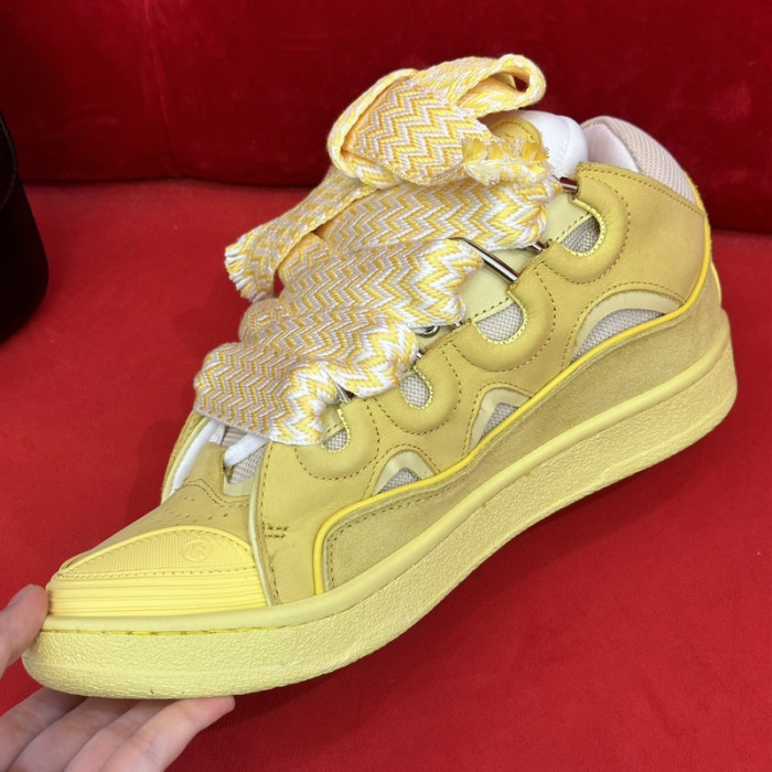 lanvin curb sneaker