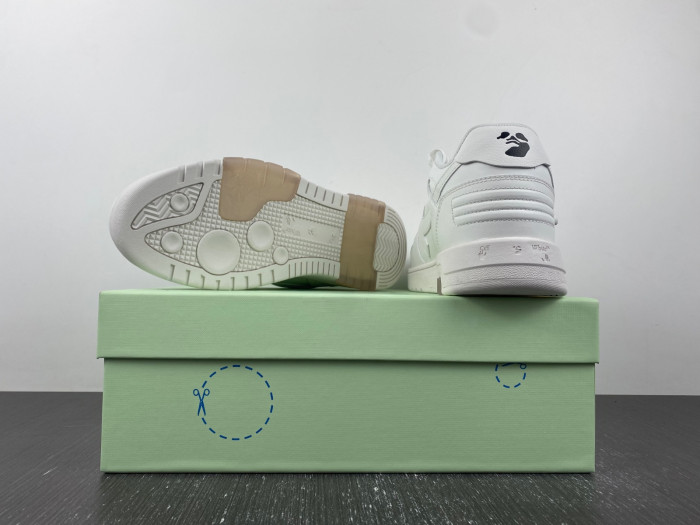 ofw out of office low-top leather sneakers