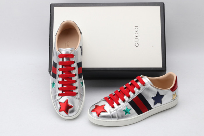 gi ace embroidered low-top sneaker