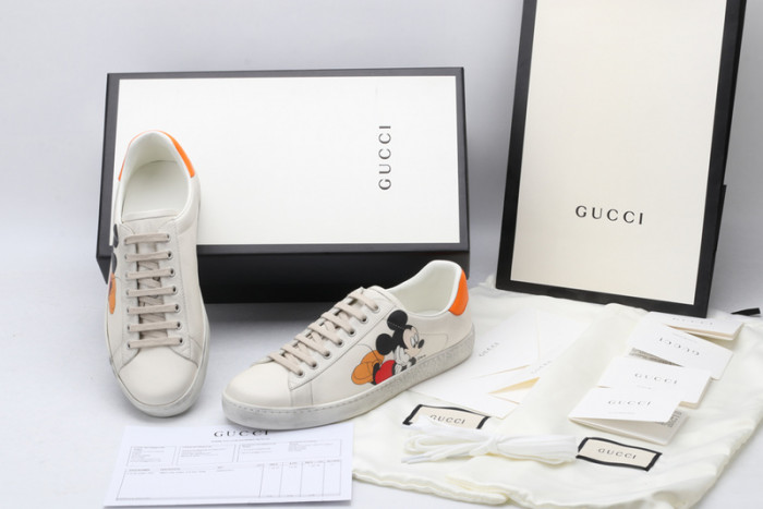 gi ace embroidered low-top sneaker