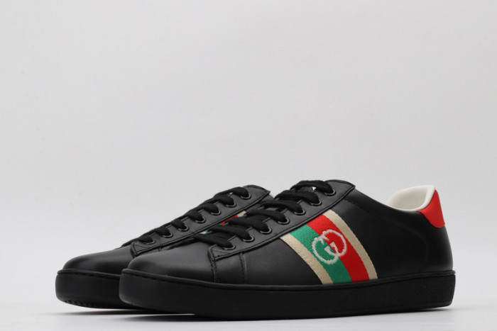 gi ace embroidered low-top sneaker