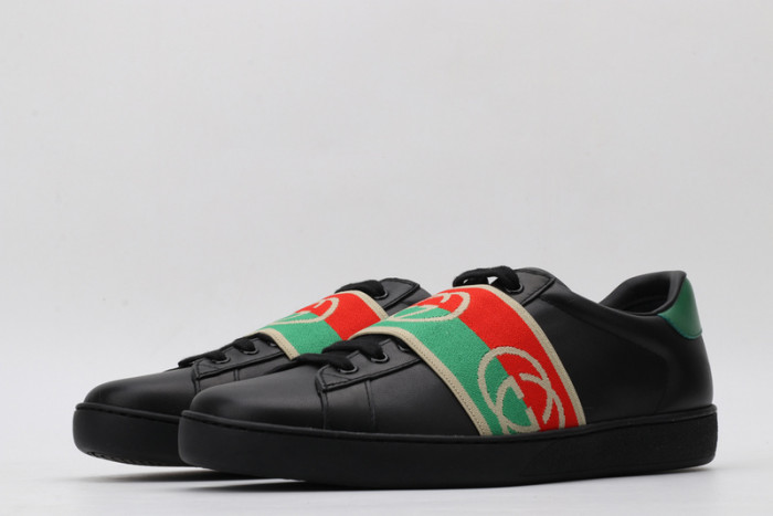 gi ace embroidered low-top sneaker