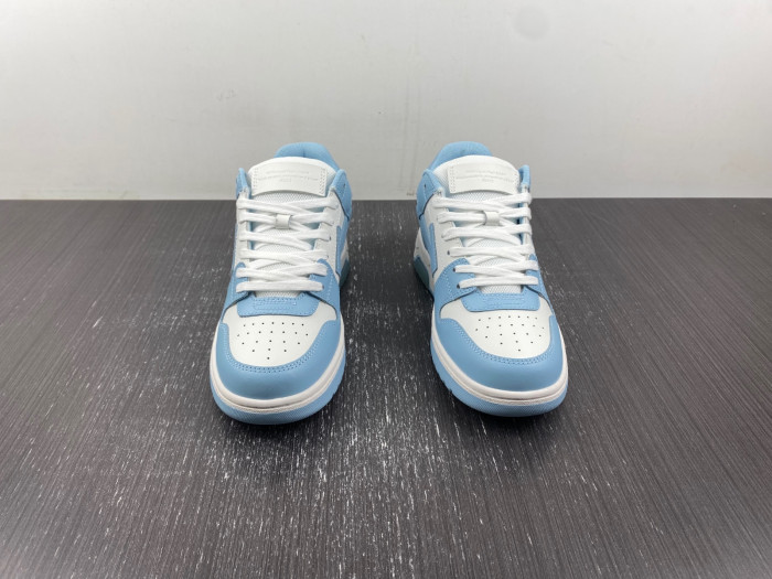 ofw out of office low-top leather sneakers