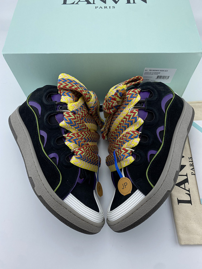 lanvin curb sneaker