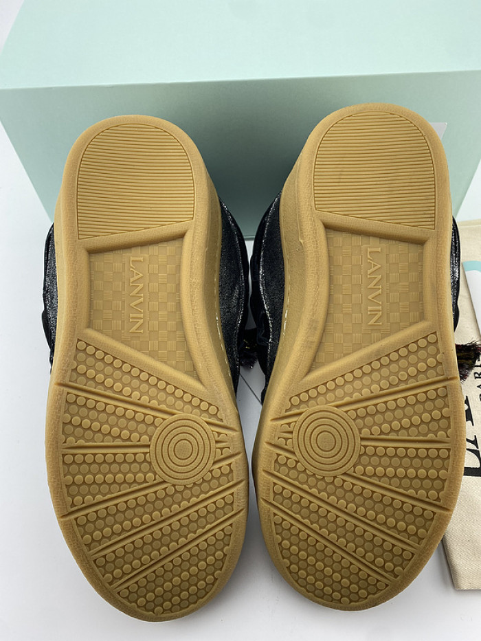 lanvin curb sneaker