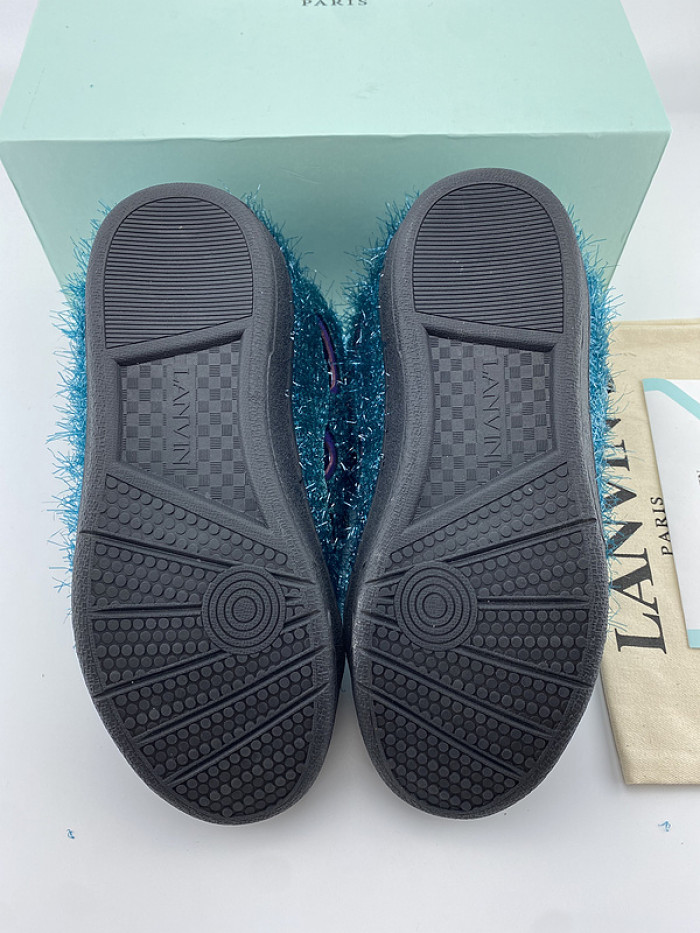 lanvin curb sneaker