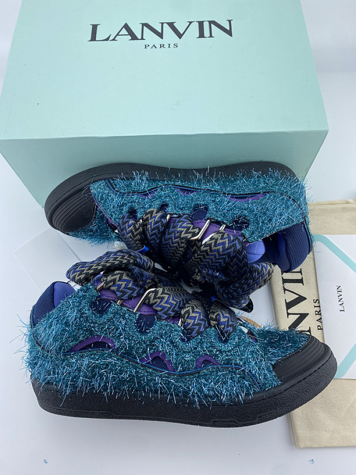 lanvin curb sneaker