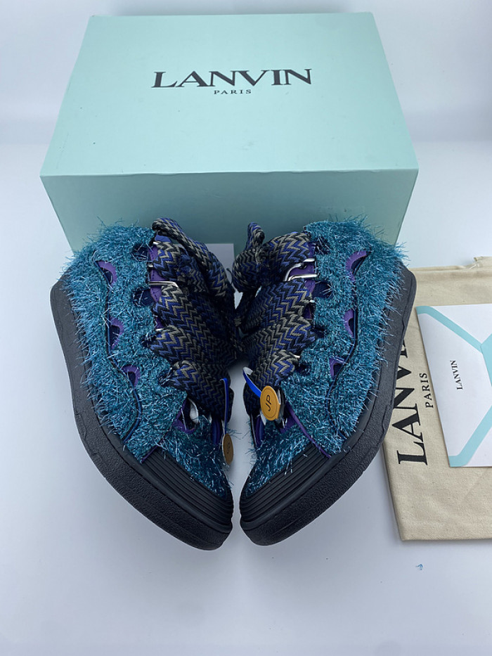 lanvin curb sneaker