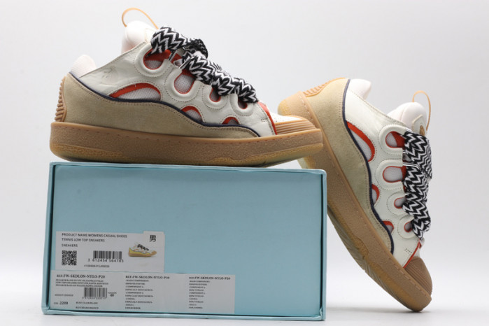 lanvin curb sneaker