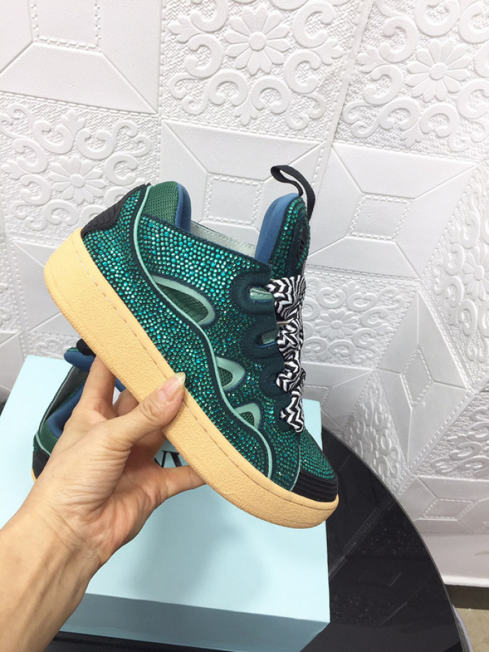 lanvin curb sneaker