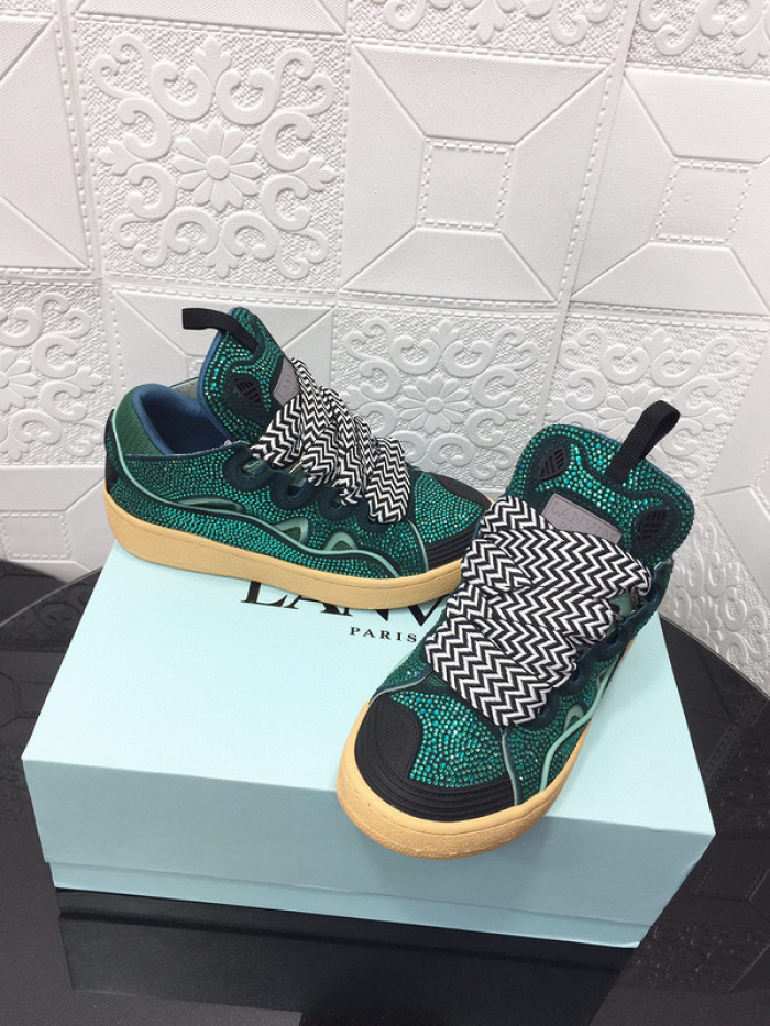 lanvin curb sneaker