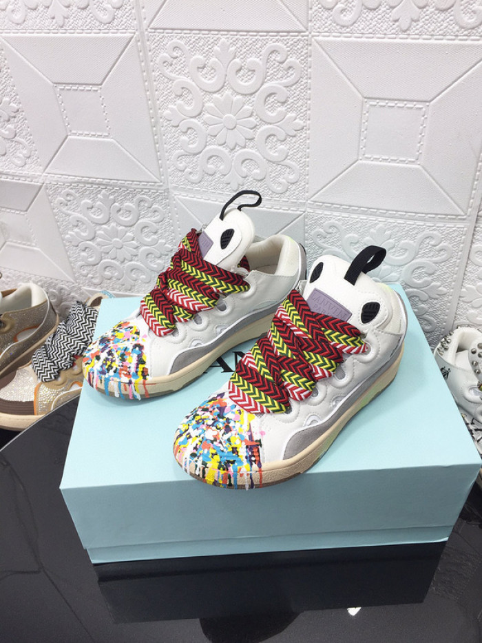 lanvin curb sneaker