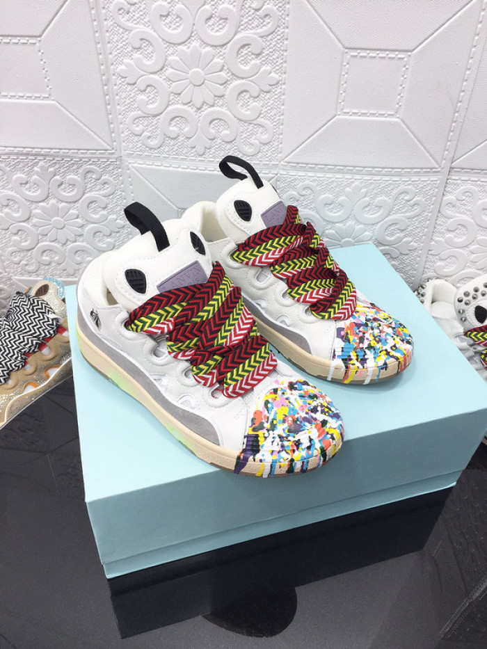 lanvin curb sneaker