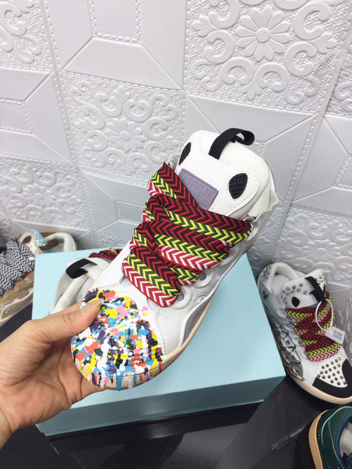 lanvin curb sneaker