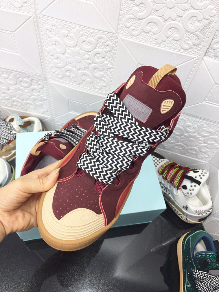 lanvin curb sneaker