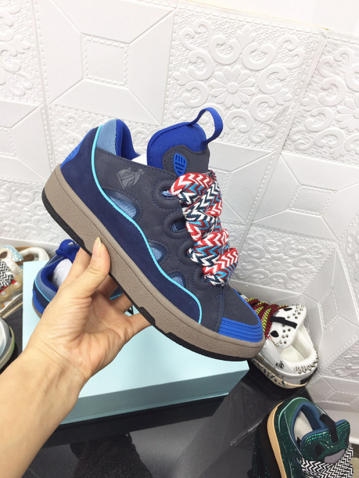 lanvin curb sneaker