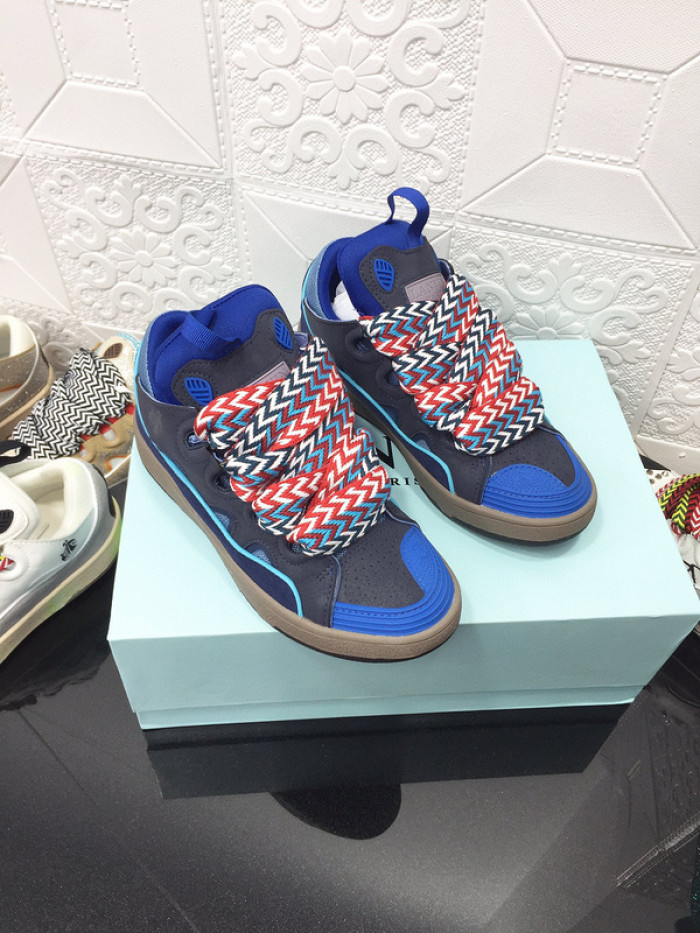 lanvin curb sneaker